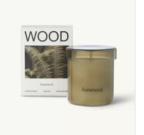 Homework Candle - Wood