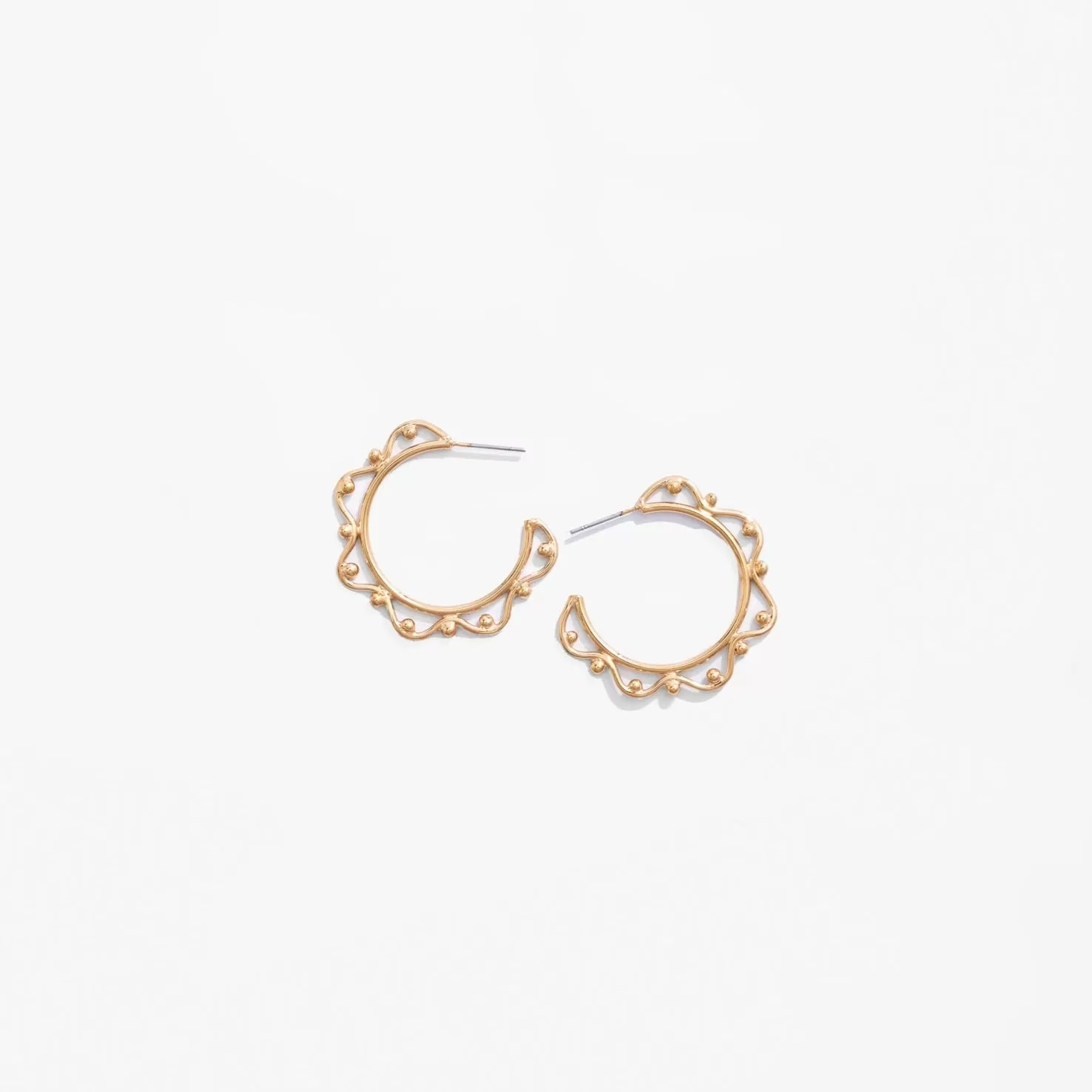 Imba Midi Hoop Earrings