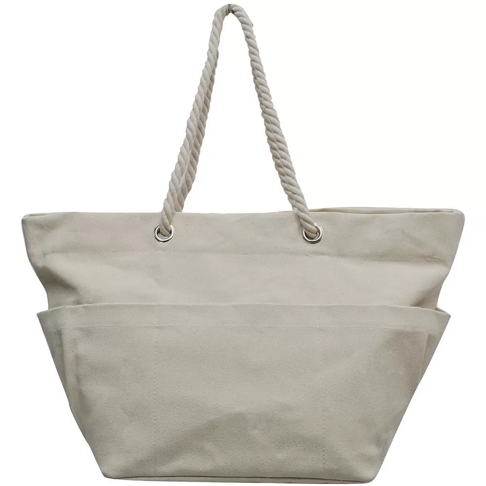 Jute NGIL Rope Handle XL Beach/Tote Bag