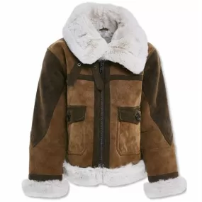 Kids Jordan Craig Vienna Bomber Jacket (Brown) 91405K