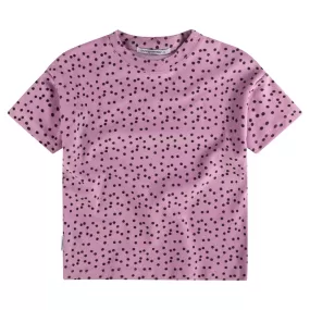 Kinder T-Shirt Stip Violet