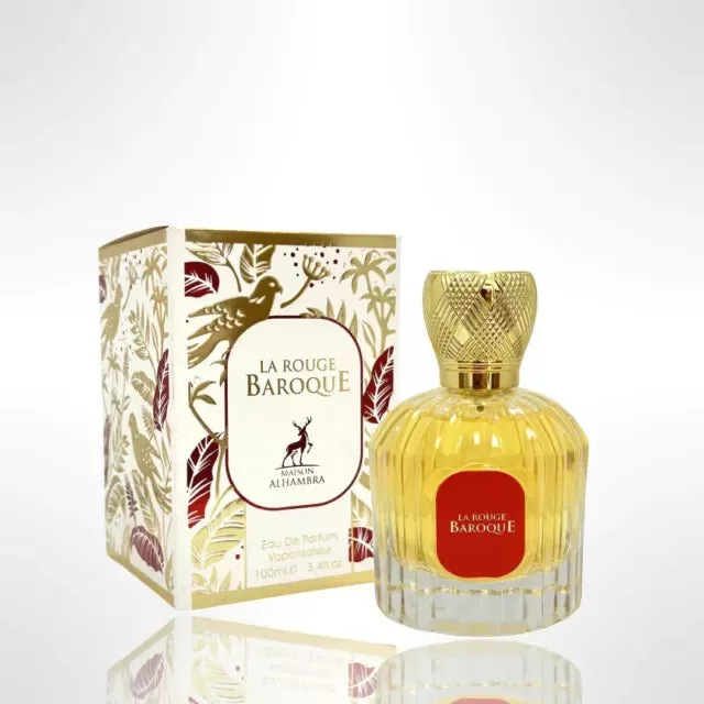 La Rouge Baroque by Maison Alhambra Eau De Parfum 3.4 oz