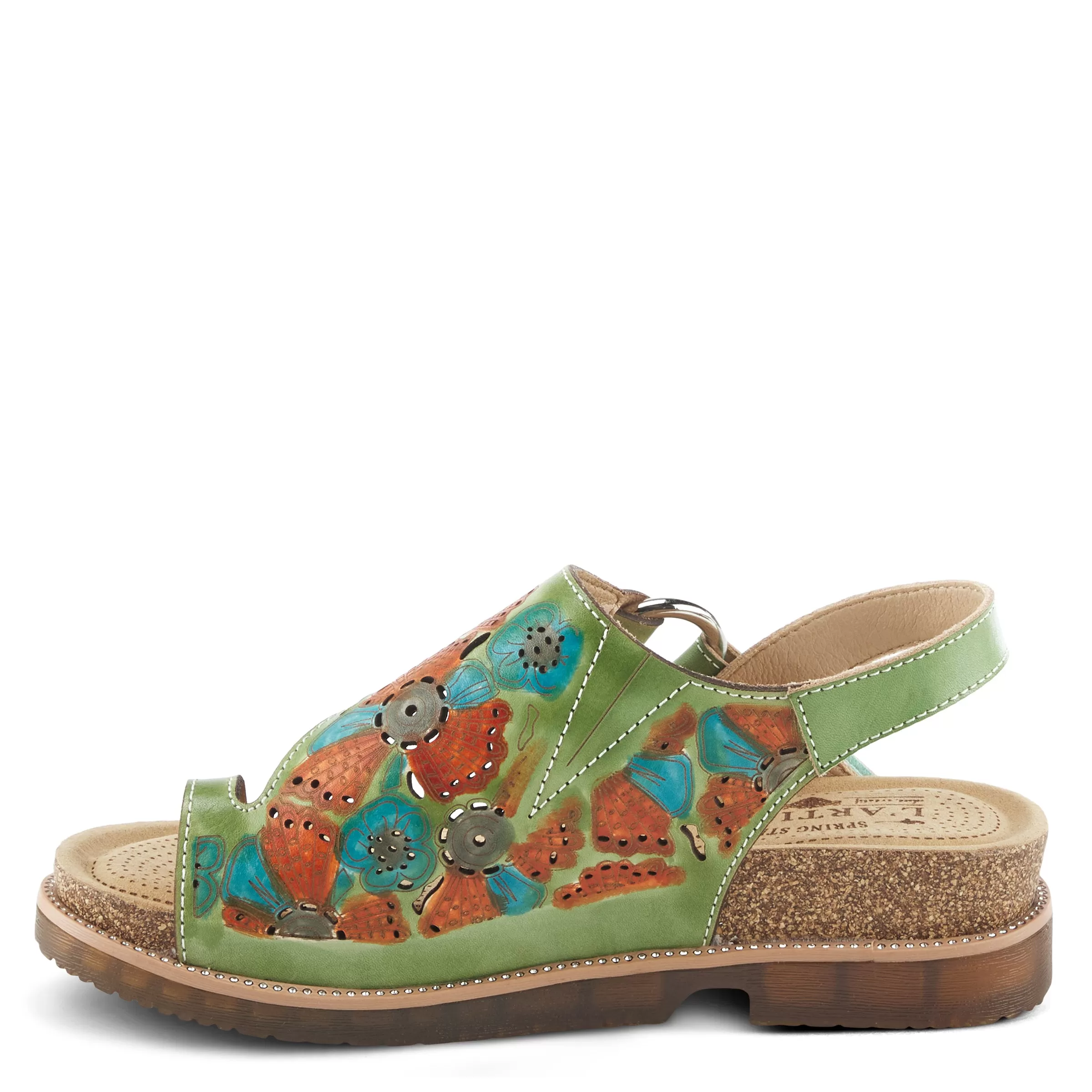 L'ARTISTE SAMYA TOE LOOP SANDALS