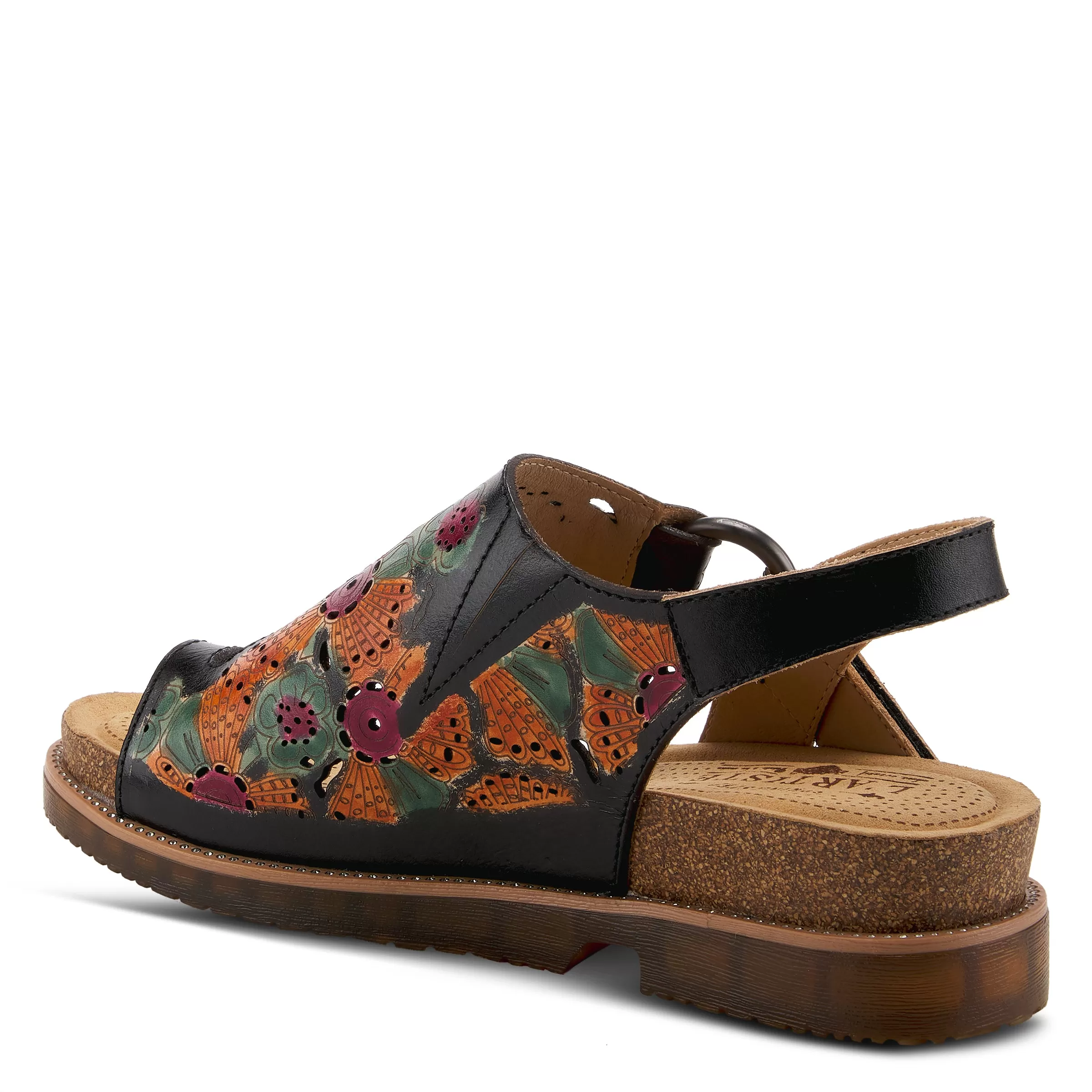 L'ARTISTE SAMYA TOE LOOP SANDALS