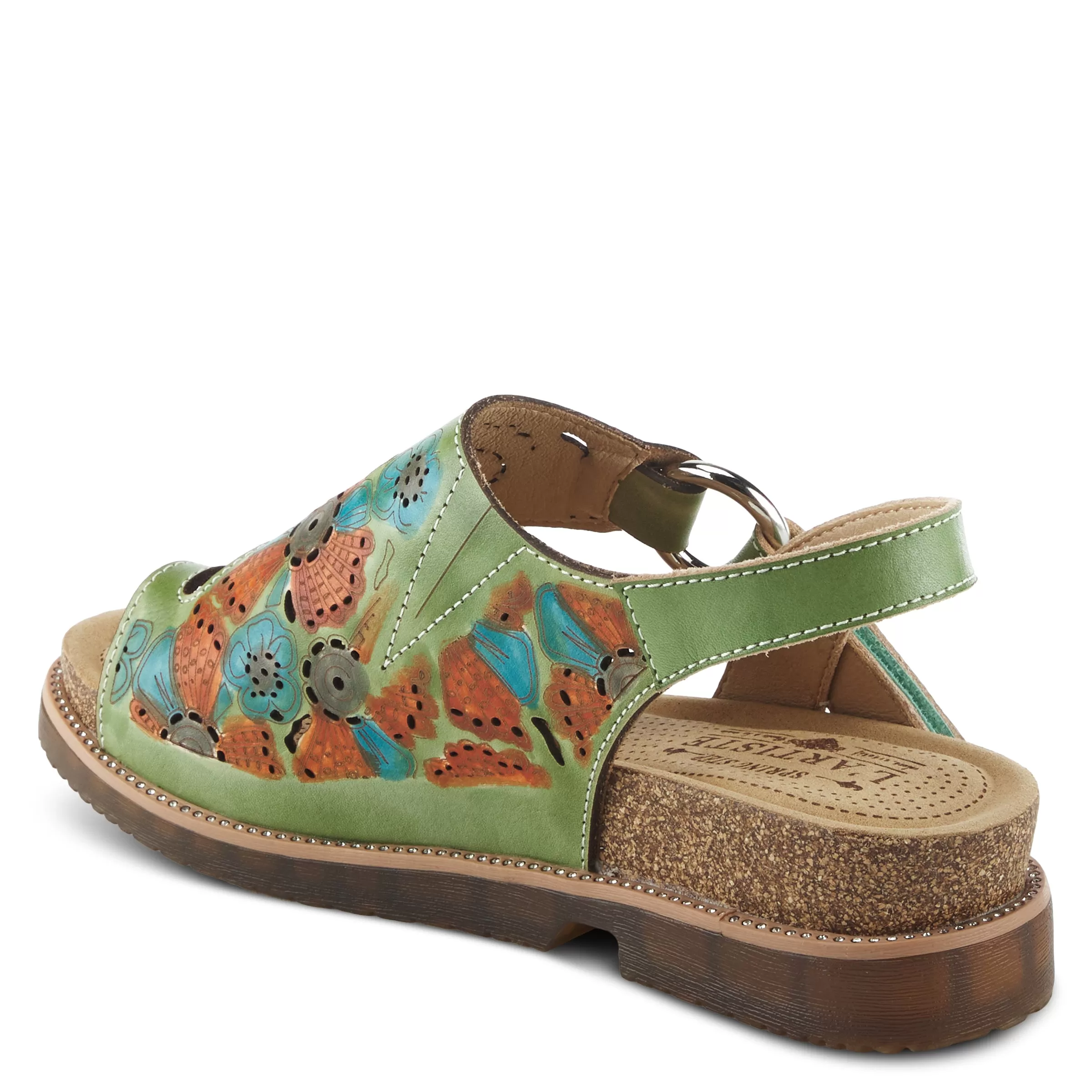 L'ARTISTE SAMYA TOE LOOP SANDALS