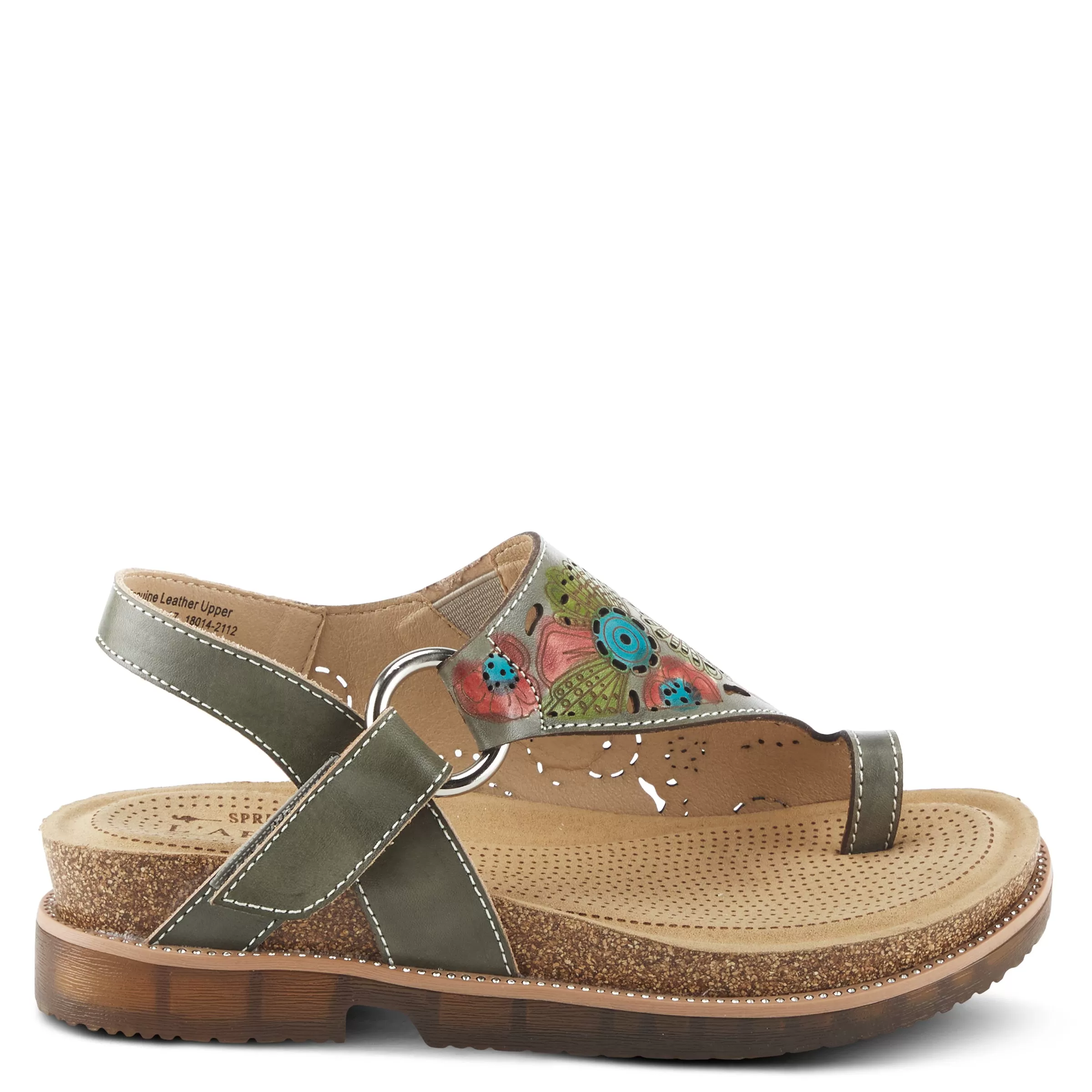 L'ARTISTE SAMYA TOE LOOP SANDALS