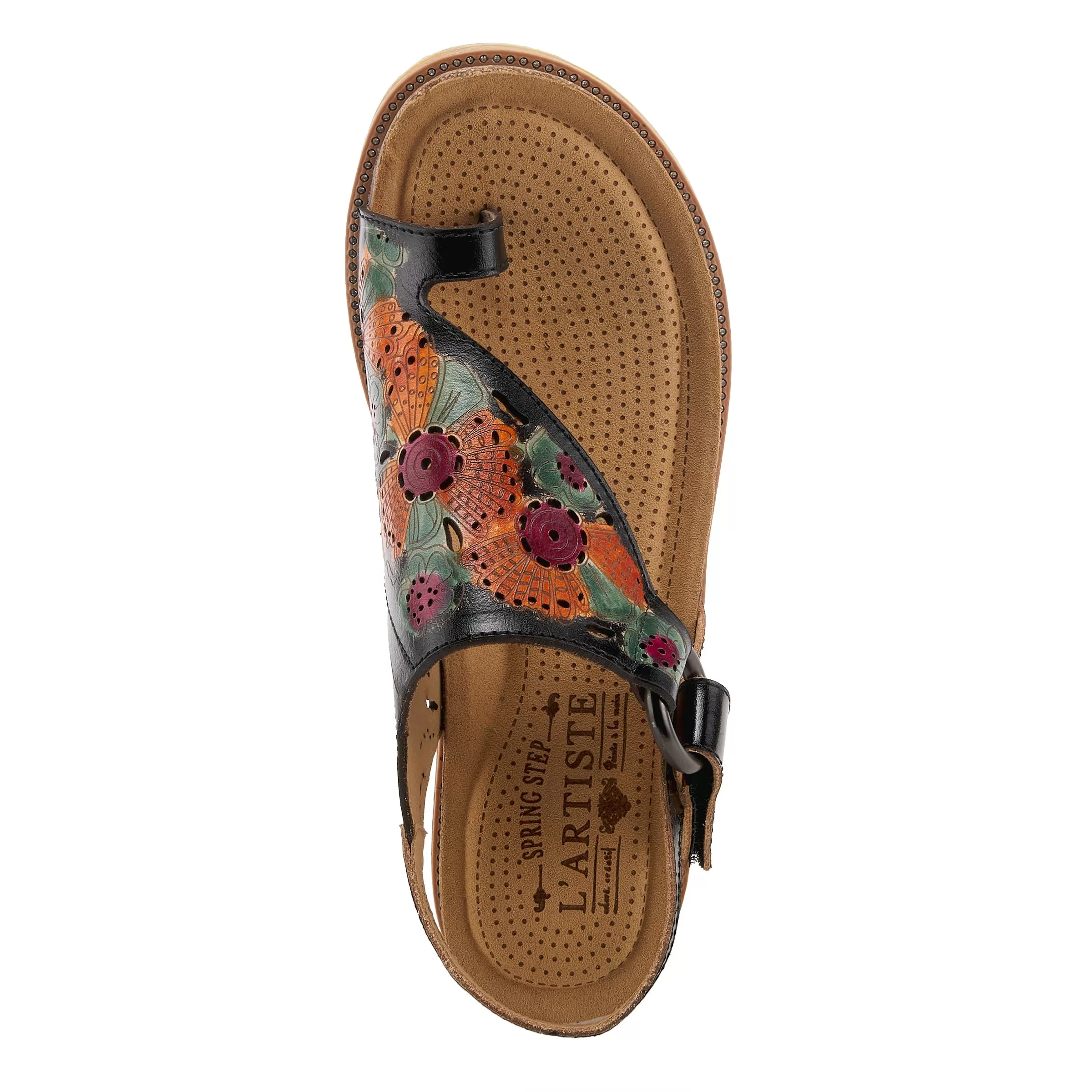 L'ARTISTE SAMYA TOE LOOP SANDALS