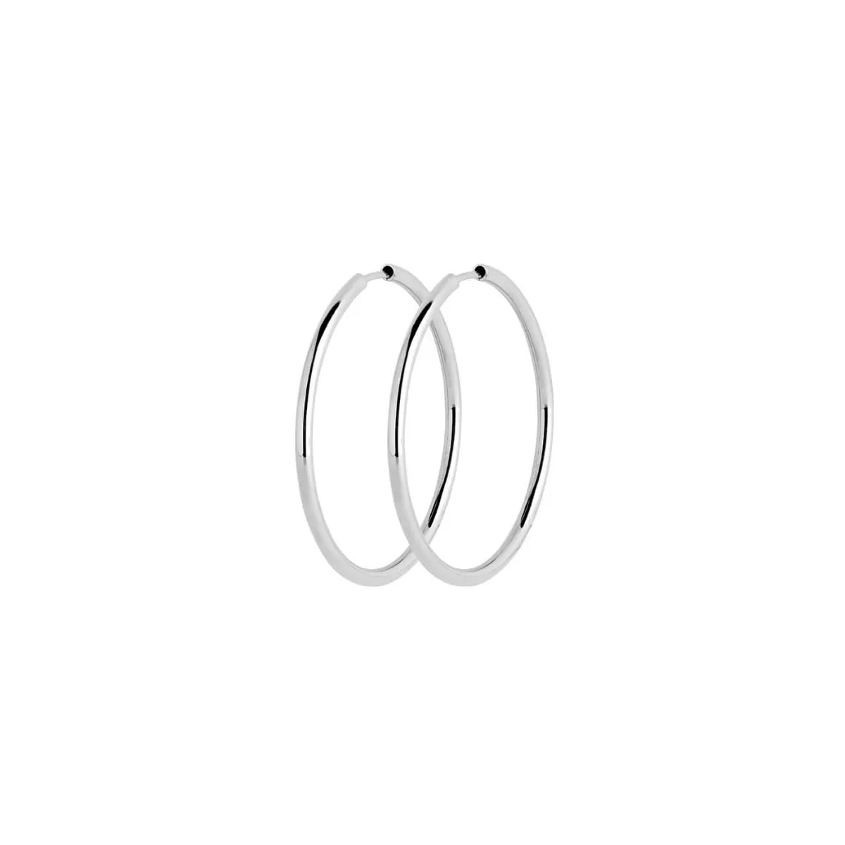 Maria Black Senorita Par 35 Hoop Silver