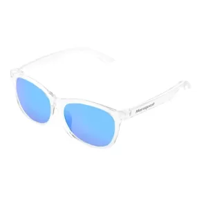 Marsquest Momentum Sunglasses - Crystal & Neon Blue