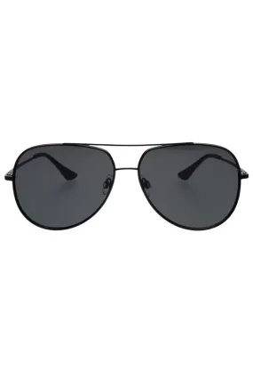 Max Matte Black Aviators