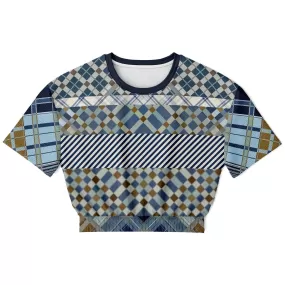 Nassau Short Sleeve Cropped Eco-Poly Sweater