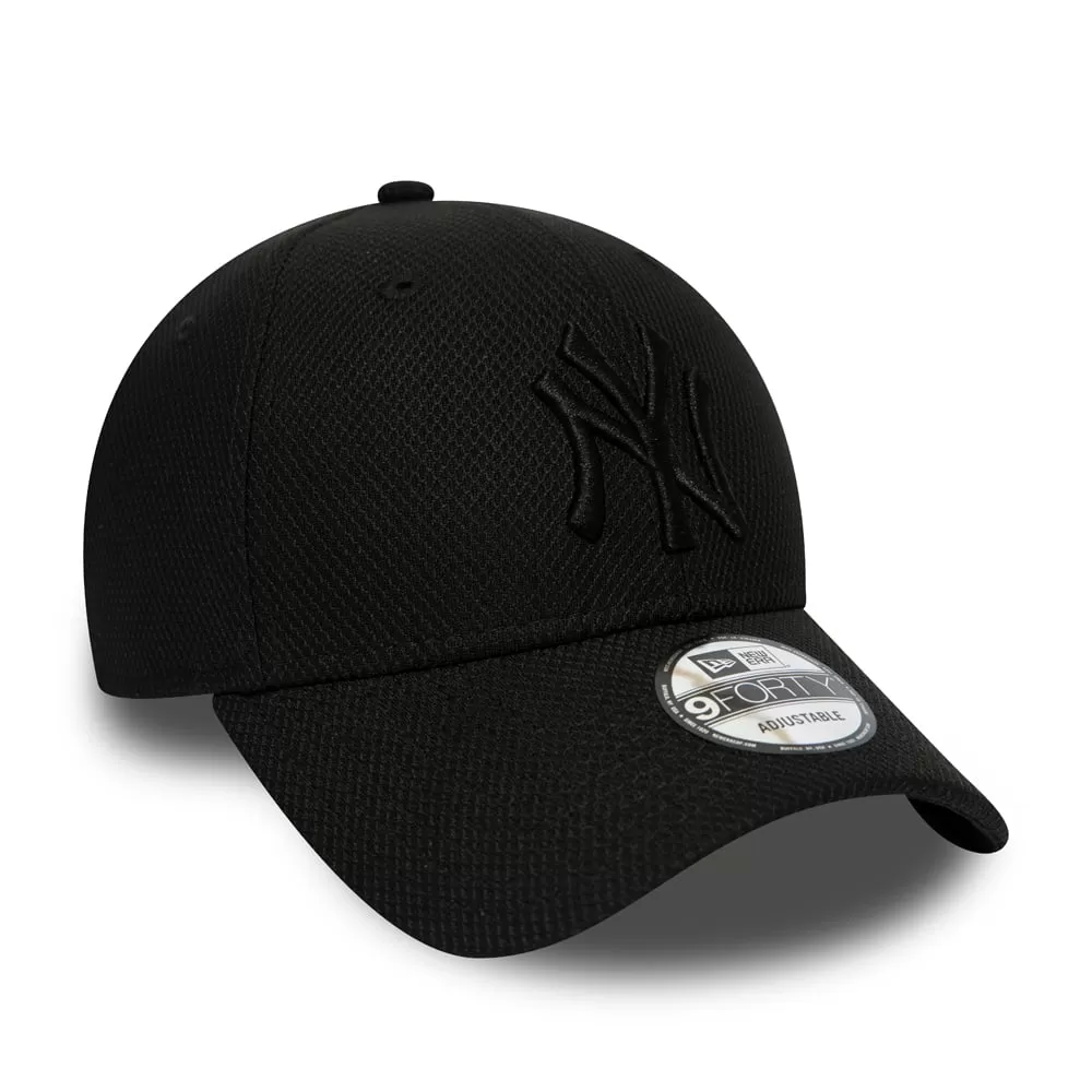 NEW ERA New York Yankees Diamond Era Black 9FORTY Adjustable Cap