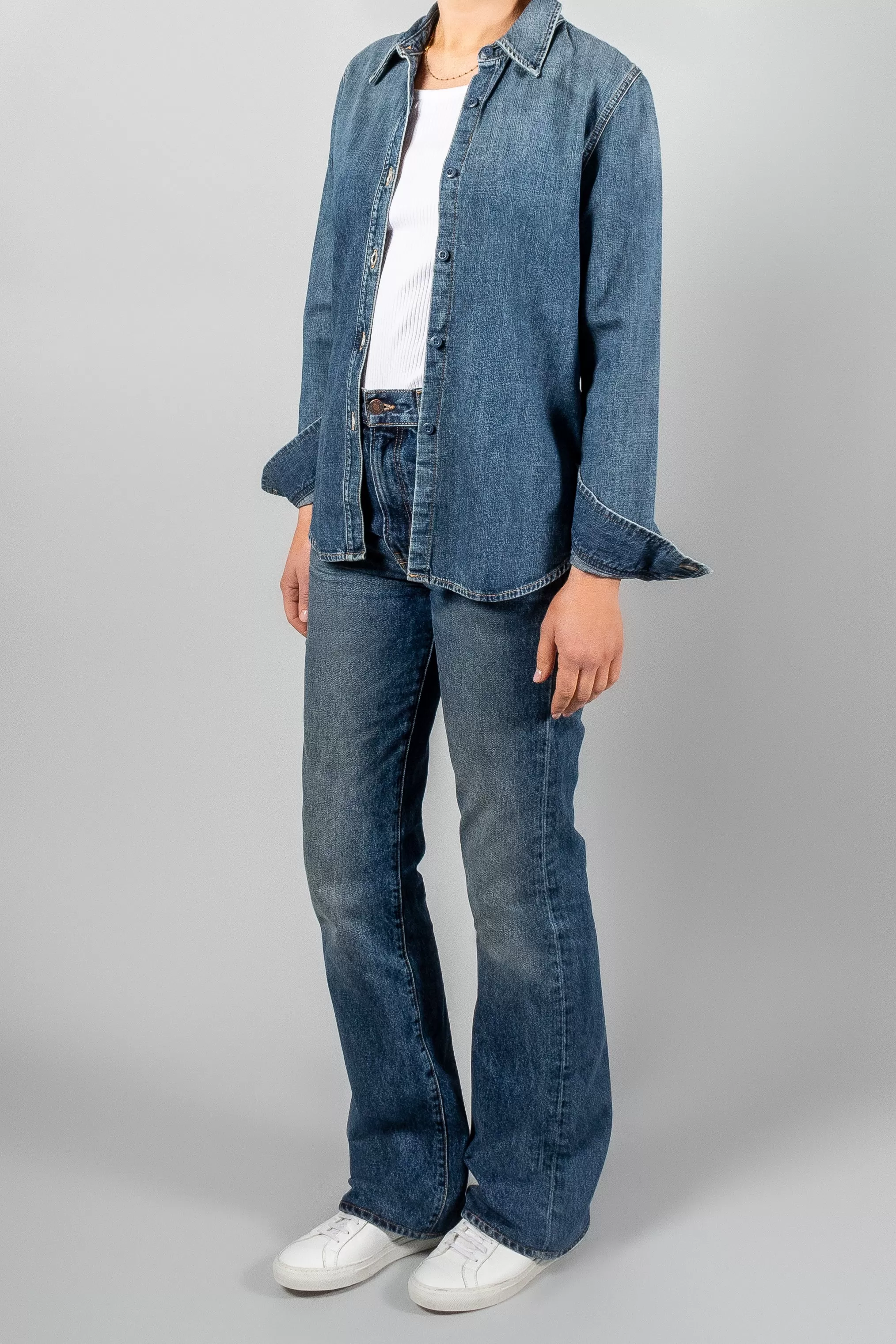 Nili Lotan Marlise Denim Shirt