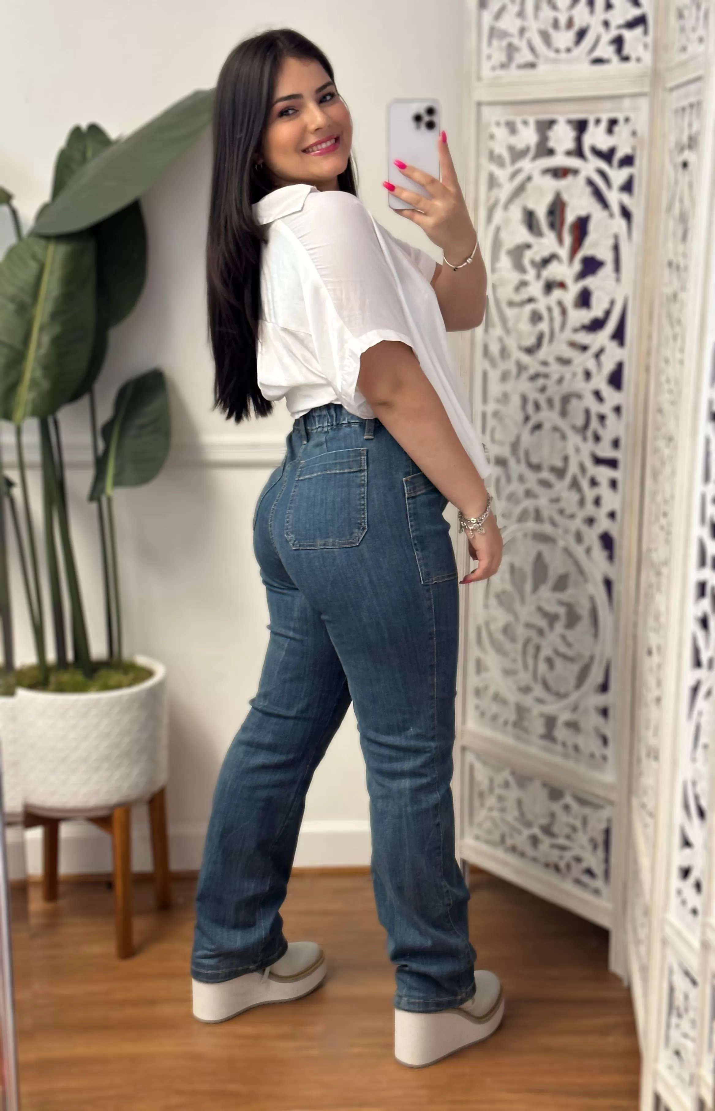 #P787 Angelina Straight by Judy Blue Denim