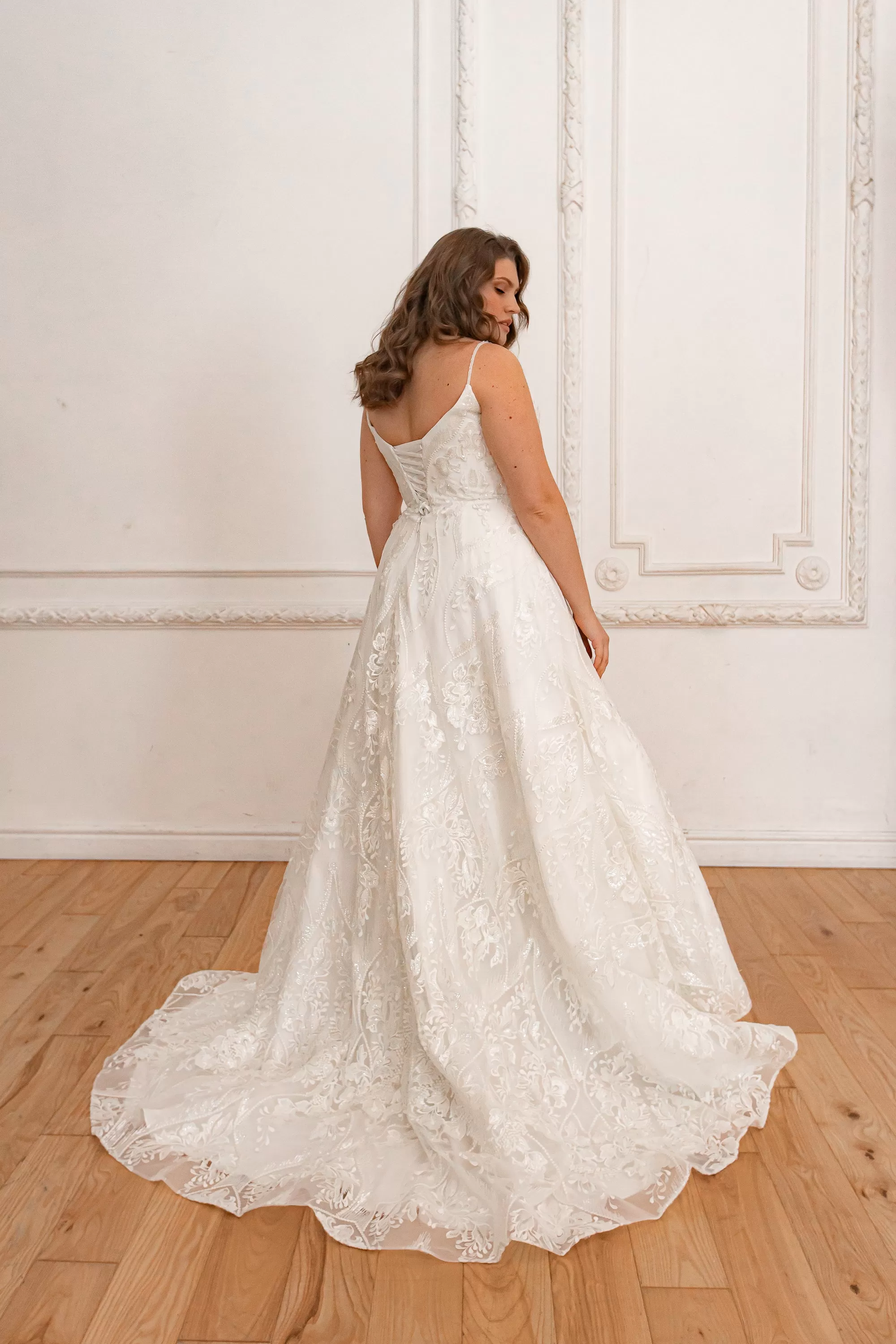 Plus Size Lace Wedding Dress Wakanda