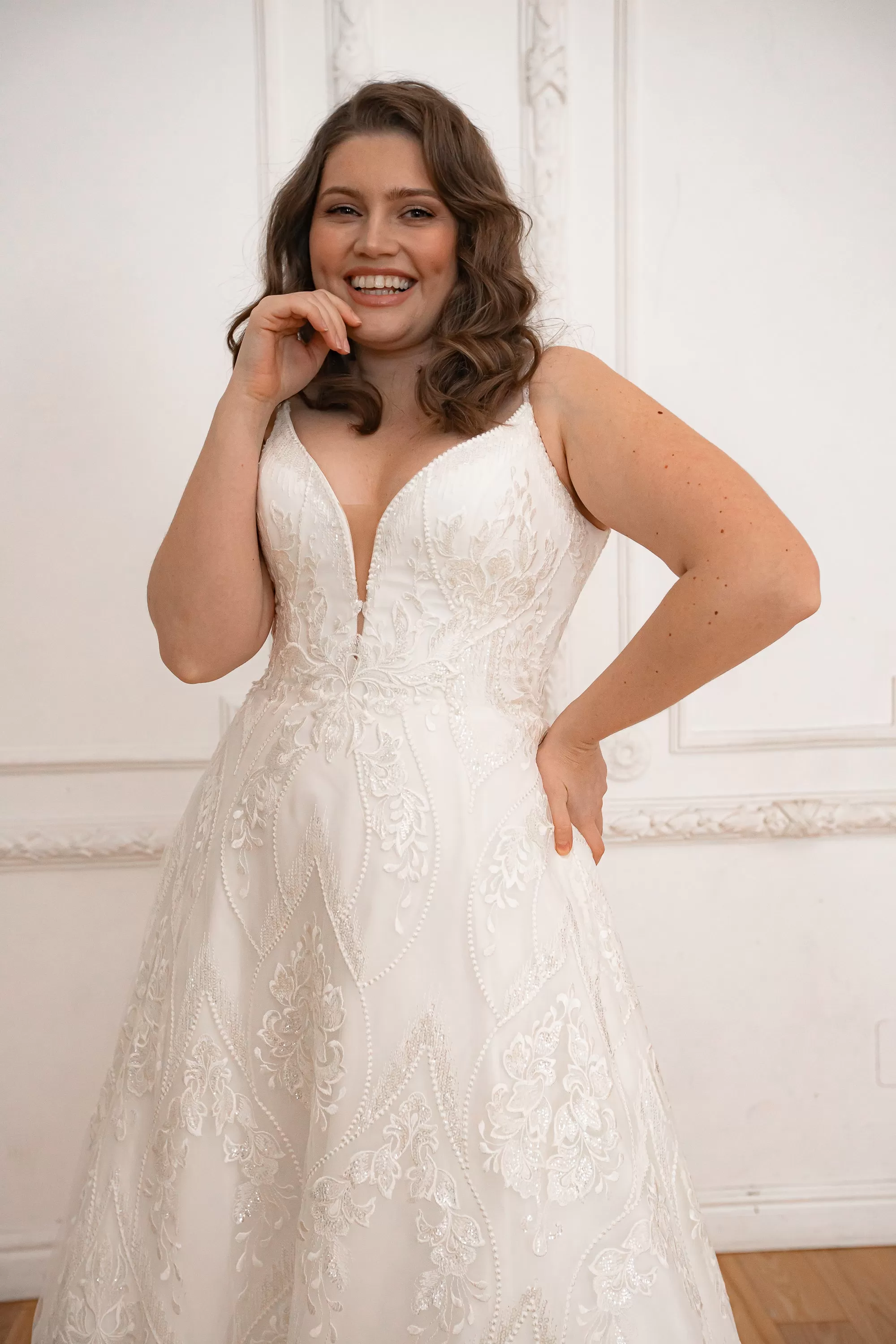 Plus Size Lace Wedding Dress Wakanda