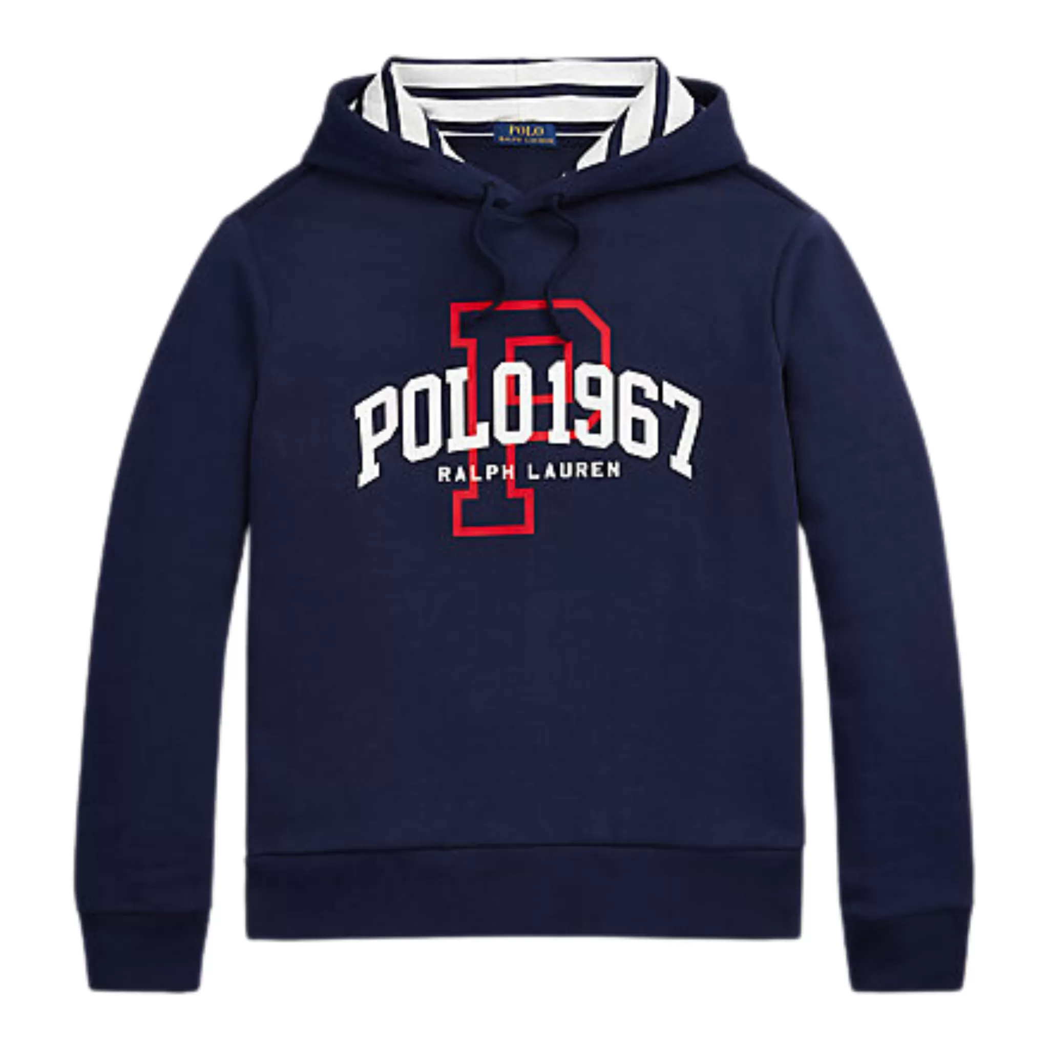 Polo Ralph Lauren Logo Fleece Hoodie (Navy)