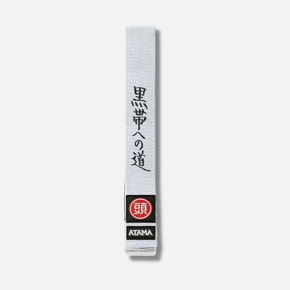 PREMIUM ATAMA WHITE BJJ BELT