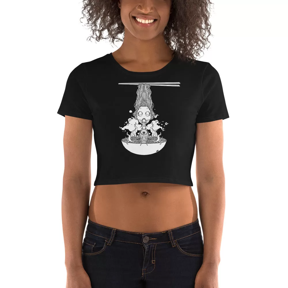 Ramen Girl, Women’s Crop Top