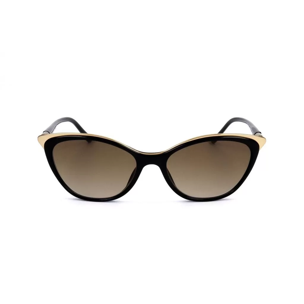 Safilo CIGLIA01S Acetate Women's Sunglasses, Black Gold