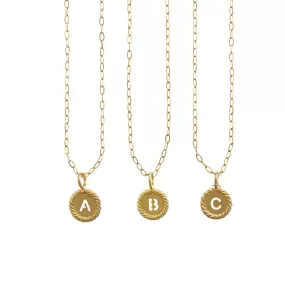 Sealed with Love Initial Necklace