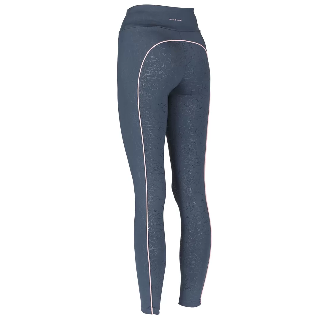 Shires Aubrion Ladies Sculpt Linear Riding Tights