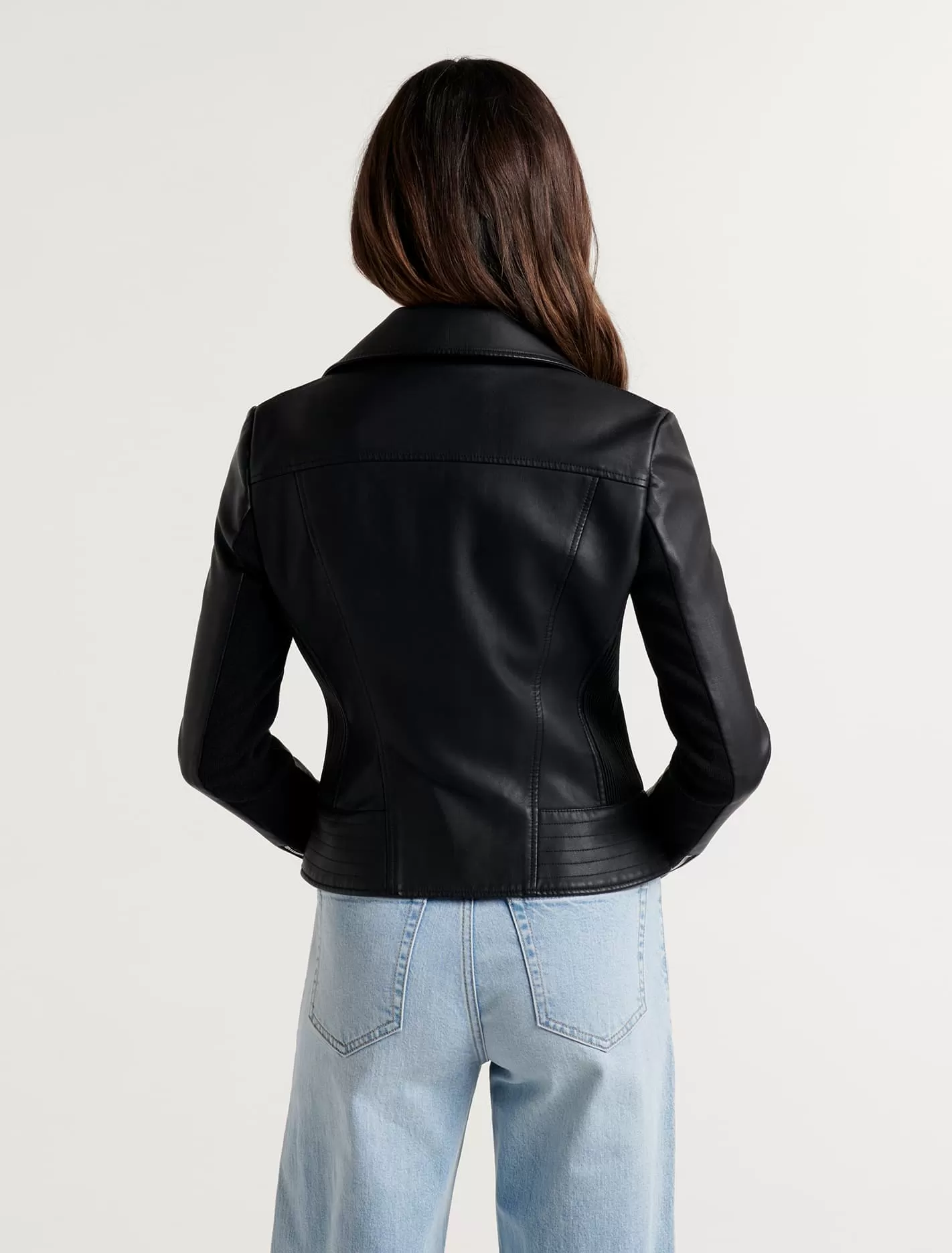 Skye PU Biker Jacket