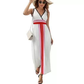 Sleeveless Long Dress (NZ028) Sleeveless dress