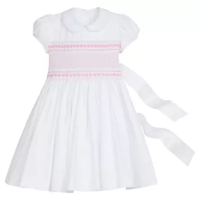 Smocked Emery Dress - Light Pink