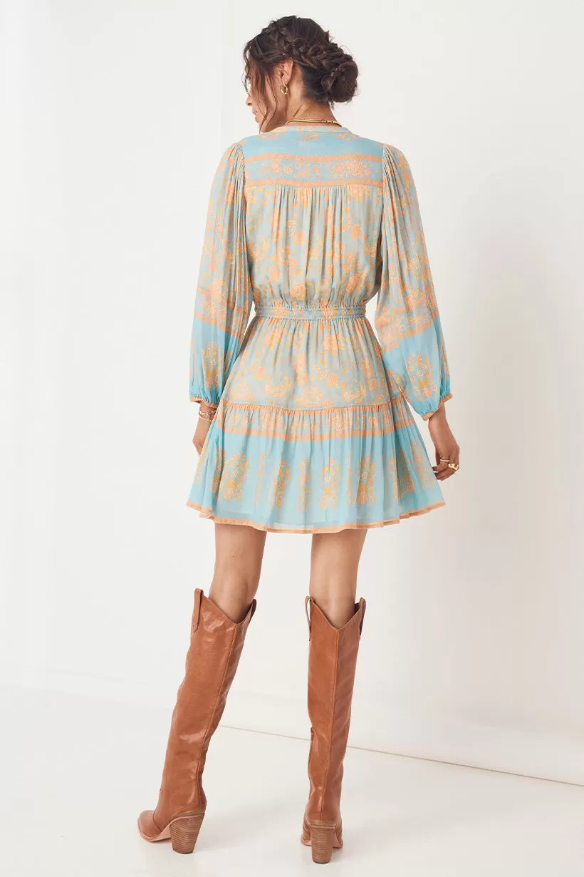 Spell & The Gypsy Juniper Playdress Eggshell Blue