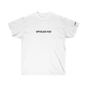 SPOILED KID PRINT LOGO TEE - WHITE