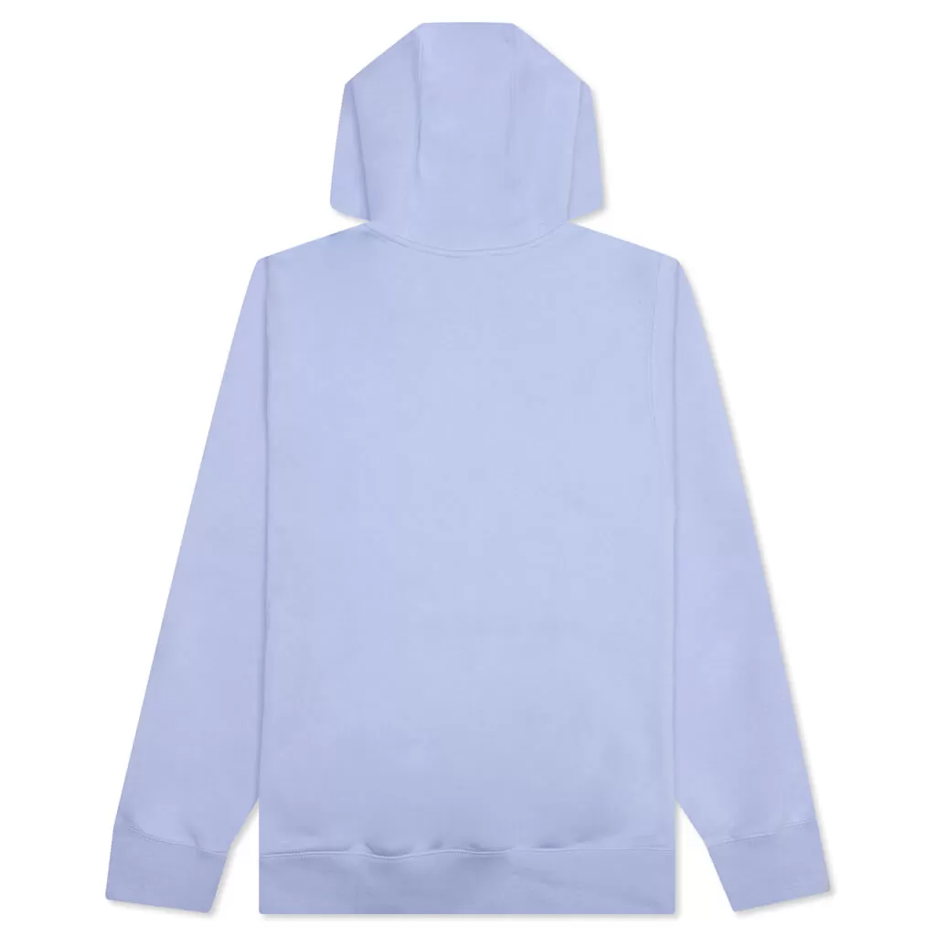 Sportswear Club Fleece Pullover Hoodie - Light Marine/White