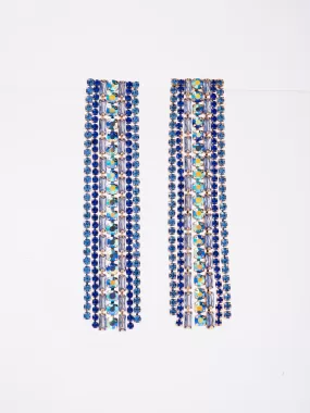 Stella Statement Drop Rhinestone Earrings