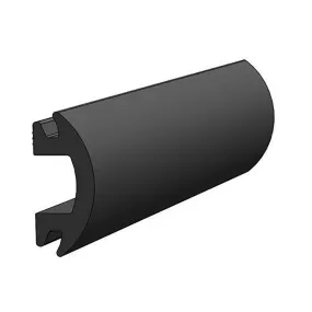 TACO 70 Flexible Black Rub Rail Insert 1-3/16 x 1/2 [V12-4144BKA70-1]