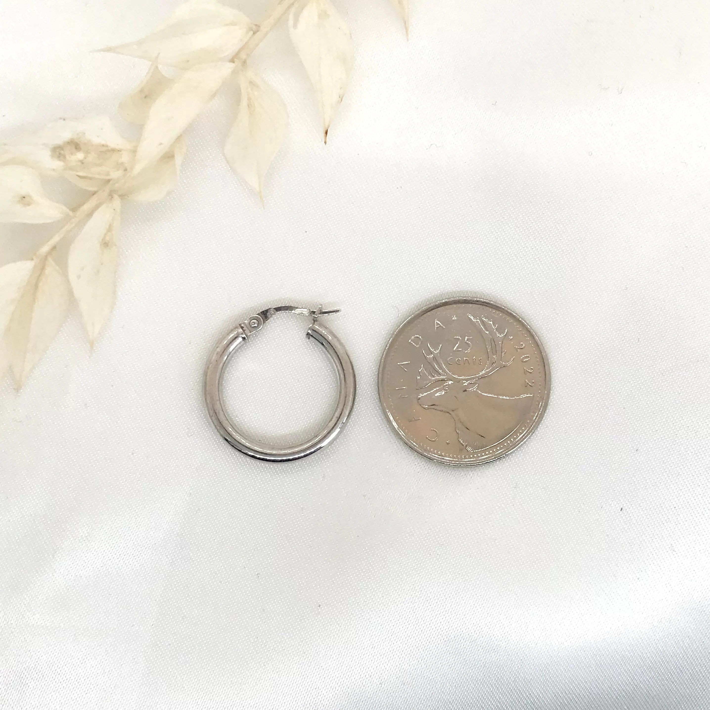 The Classic 925 Sterling Silver Hoops- 3 Sizes