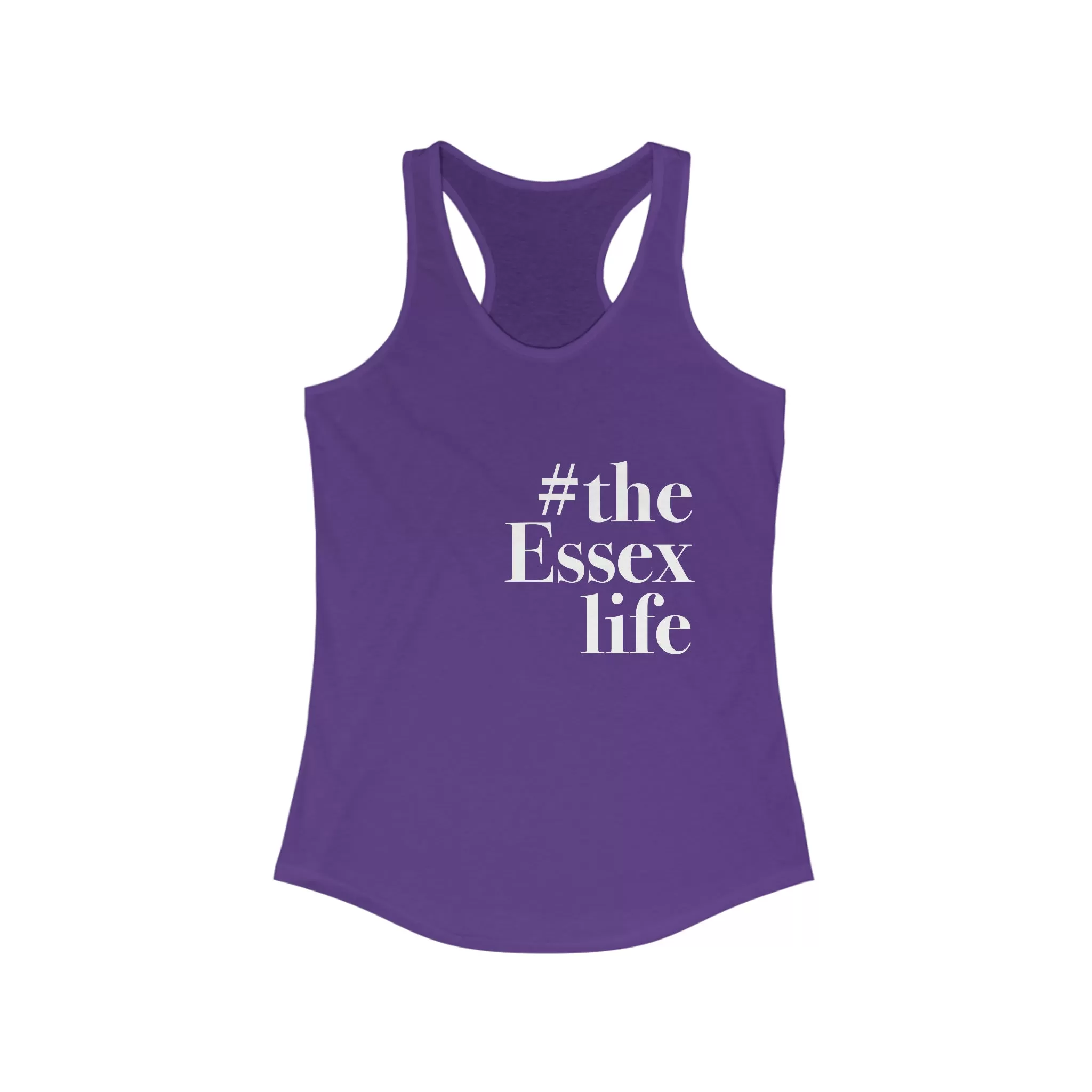 #theessexlife Women's Ideal Racerback Tank