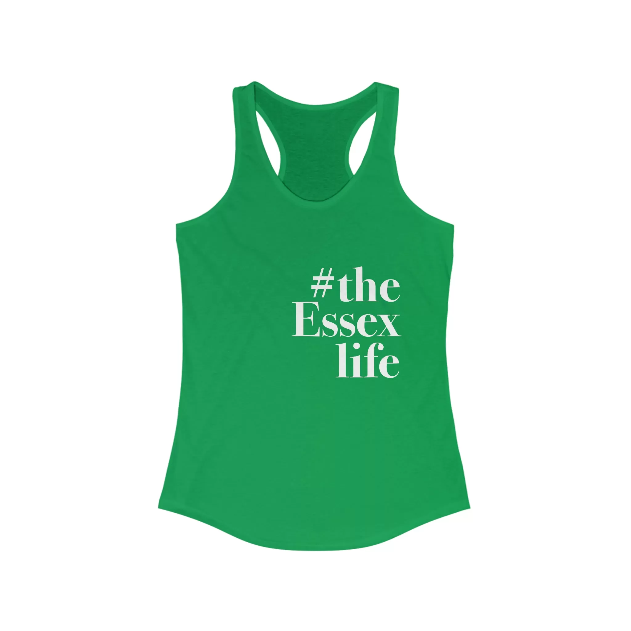 #theessexlife Women's Ideal Racerback Tank