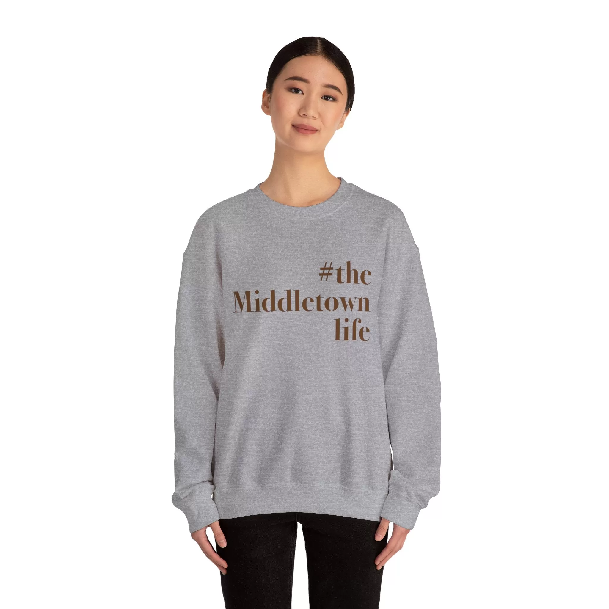 #themiddletownlife Unisex Heavy Blend™ Crewneck Sweatshirt