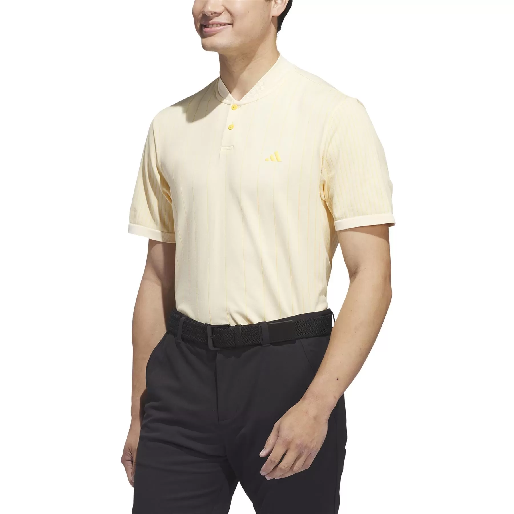 Ultimate365 Regular Fit Tour Blade Collar Primeknit Polo Ivory - SS24