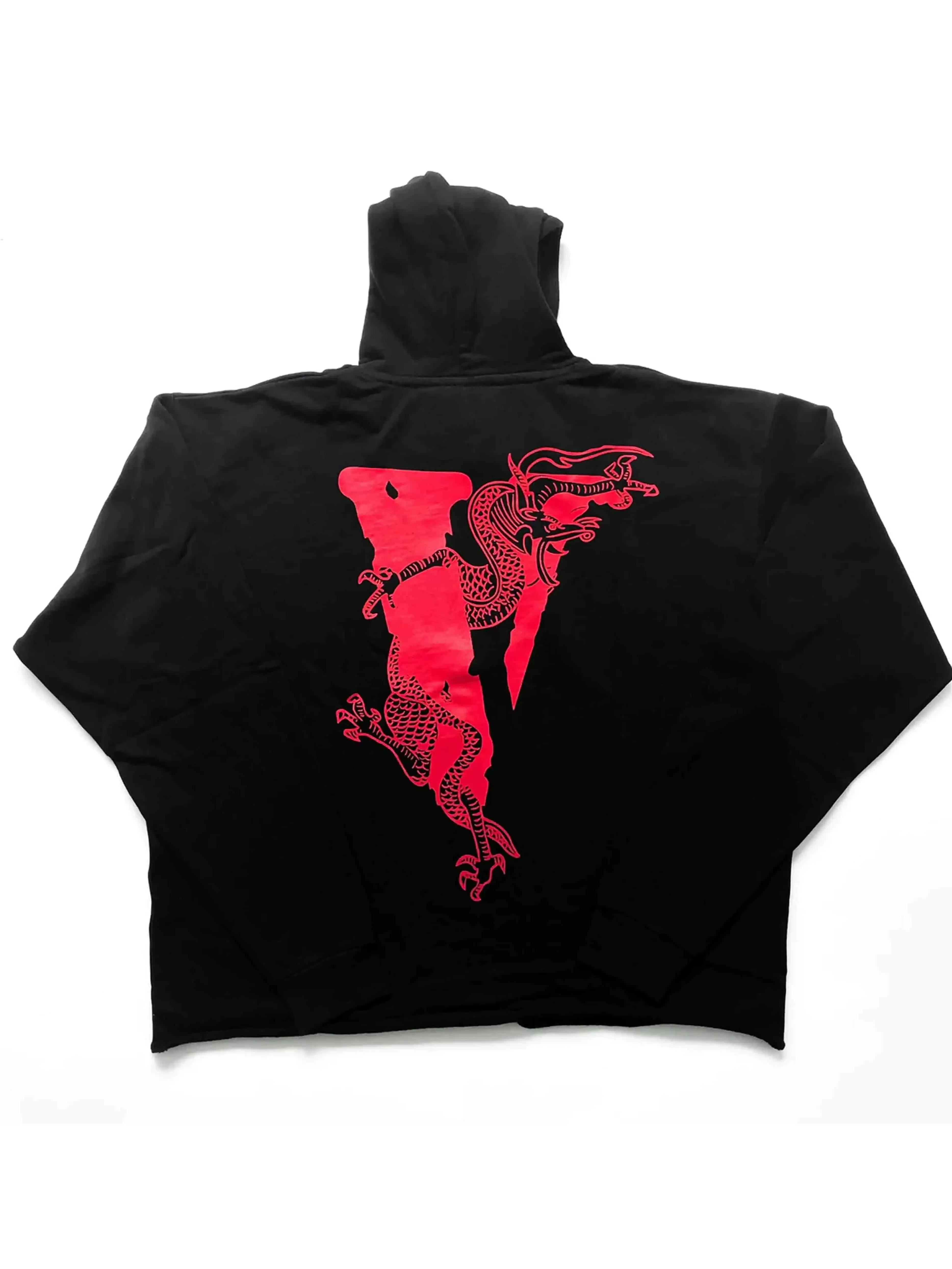 Vlone x Clot Dragon Hoodie Black