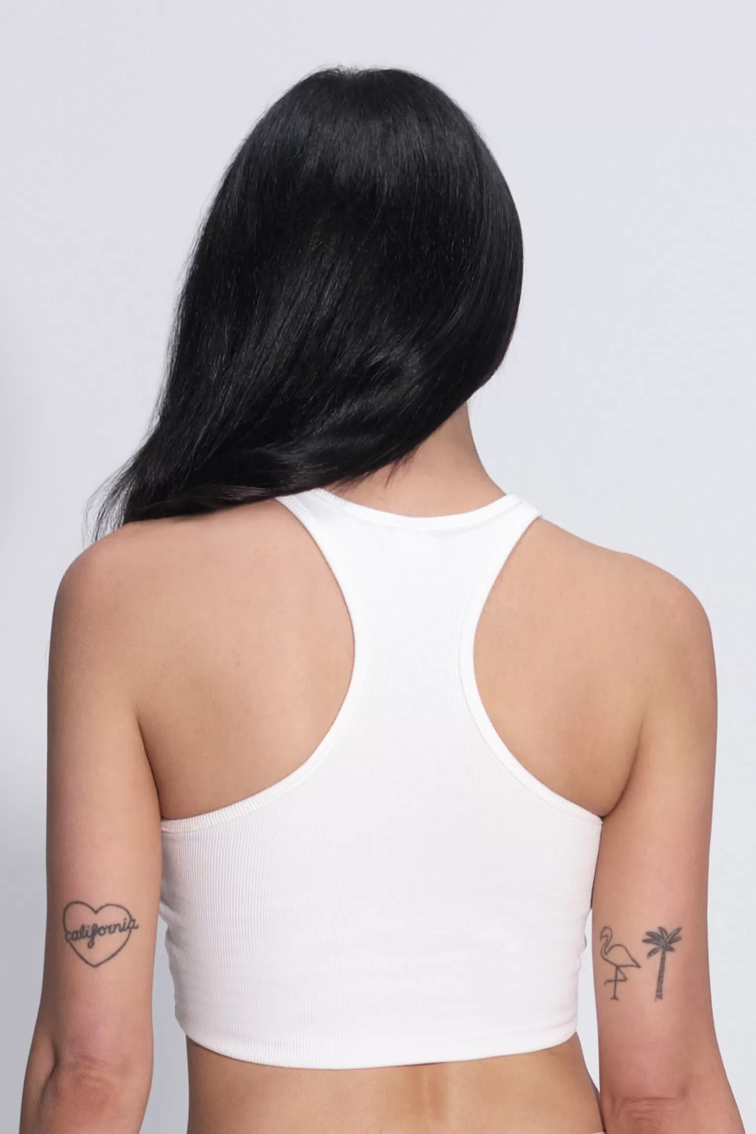 Vush x Kisskill Racerback Crop Tank