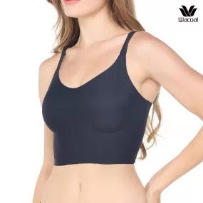 Wacoal Camisole bra บราสวมหัวรูปแบบคอแหลม หลังตรง รุ่น WH9E24 สีดำ (BL)