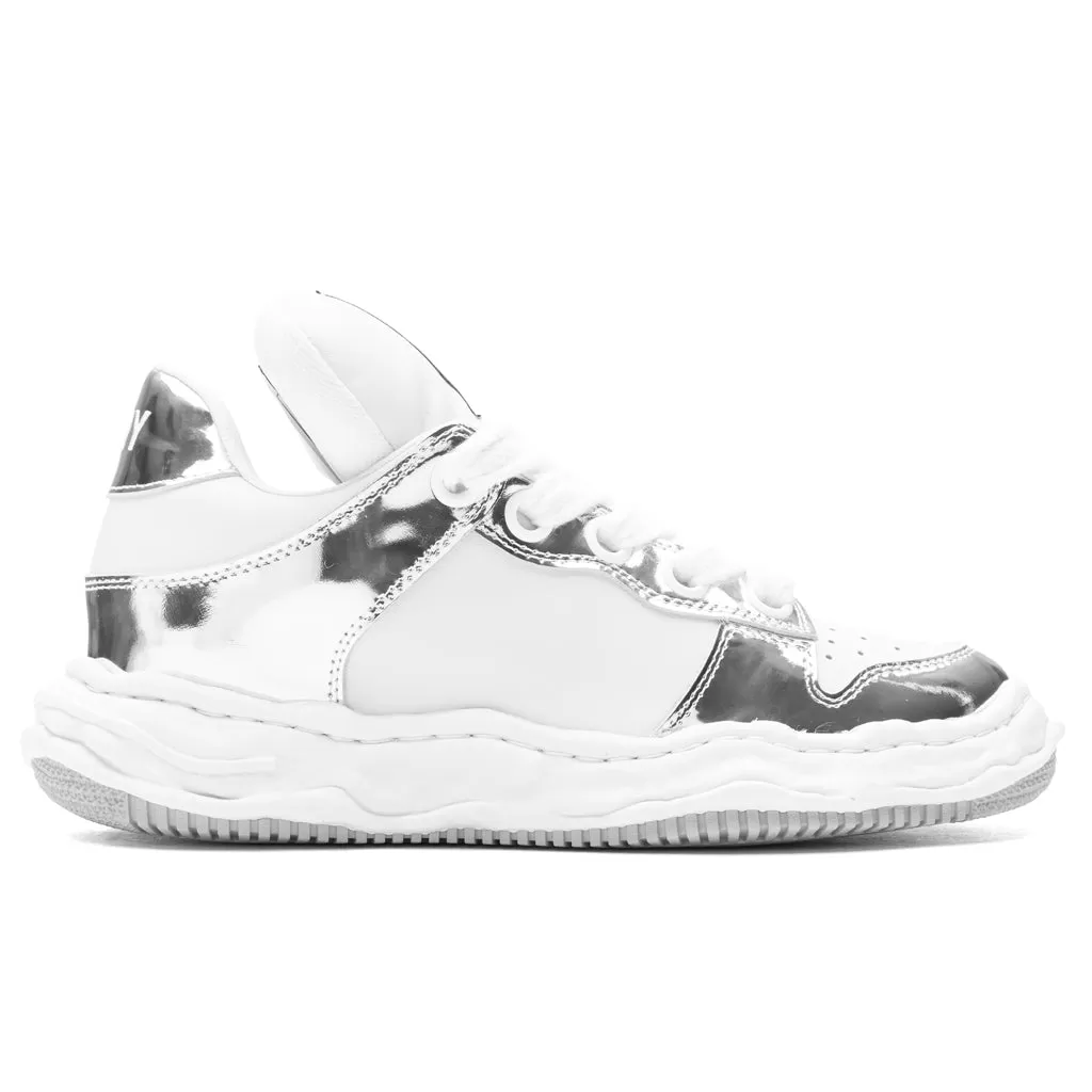 Wayne Low Top Sneakers - Silver/White