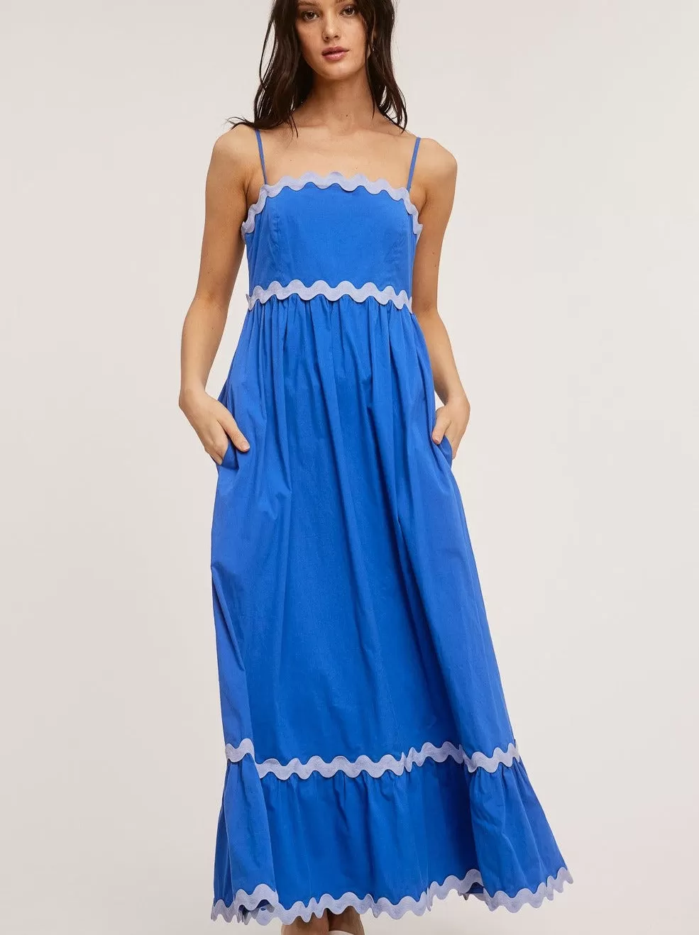 Wendy Wavy Maxi Dress