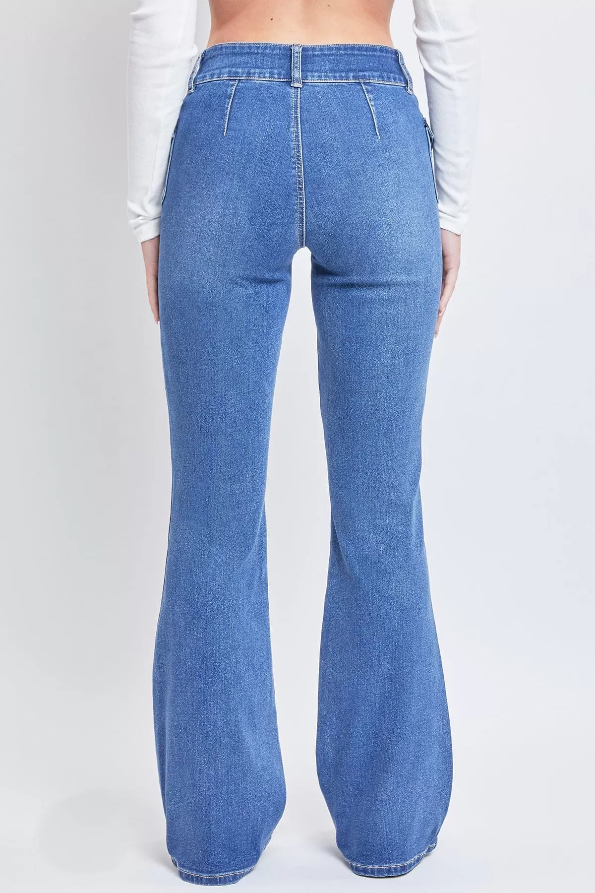 Women's Cargo Flare Jeans