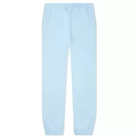 Women's Solo Swoosh Fleece Pants - Celestine Blue/White