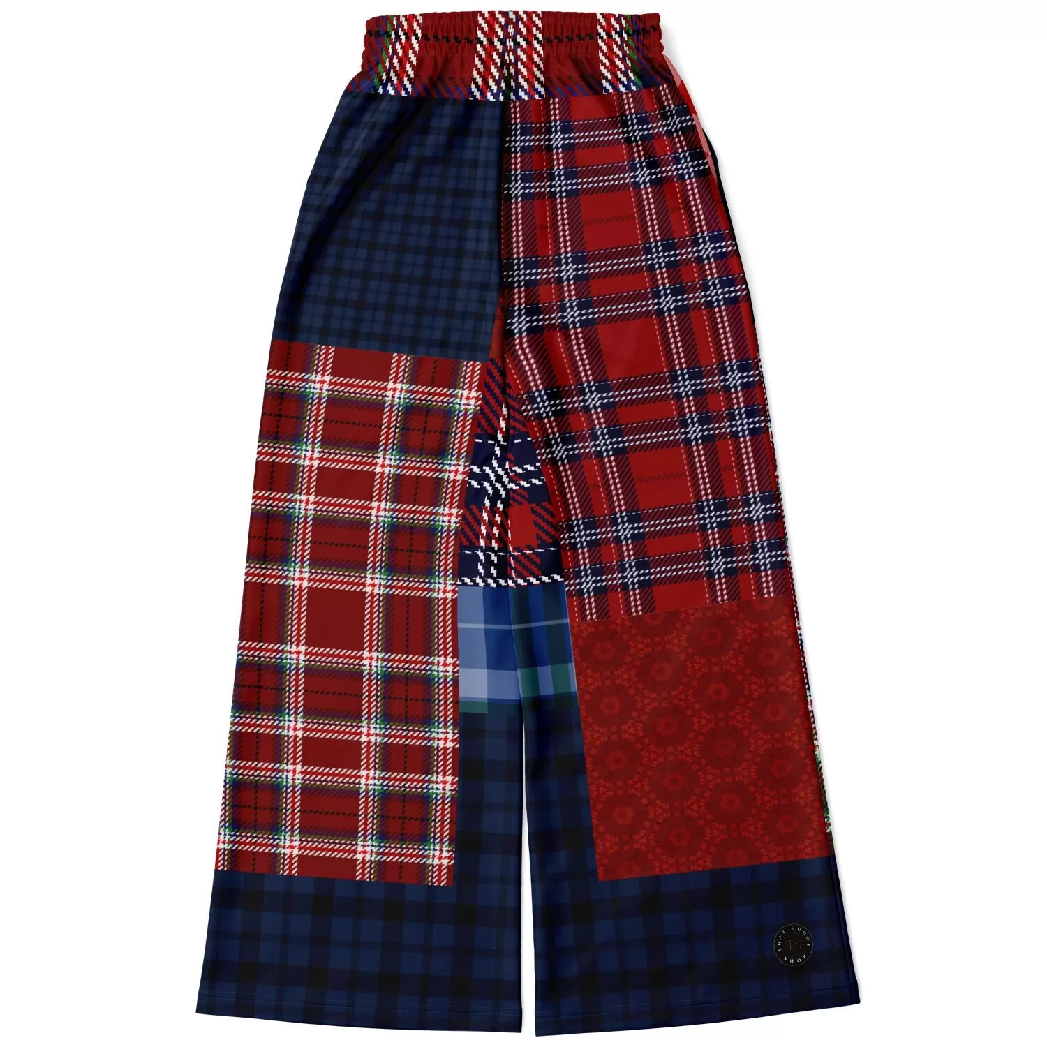 Yankee Doodle Plaid Patchwork Bellbottoms