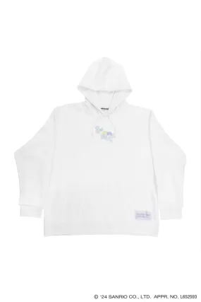 【受注予約】4XL Hoodie / White / Little Twin Stars x MIKIOSAKABE / MSLTT01